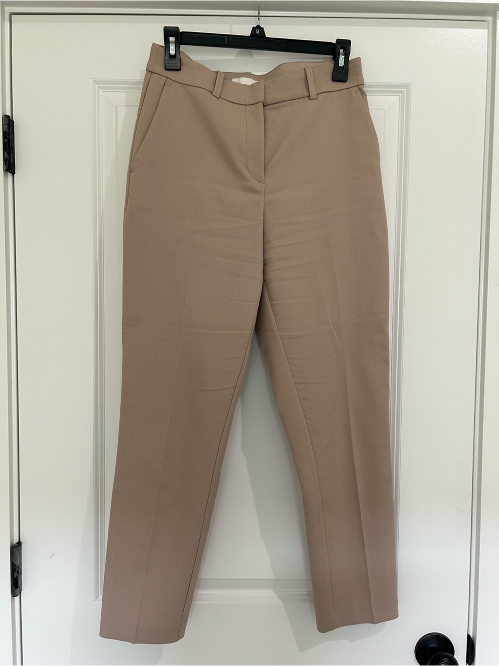 H&M Women's Tailored Ankle Pants in Taupe